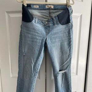 Maternity Side-Panel Perfect Vintage Jeans in Coff